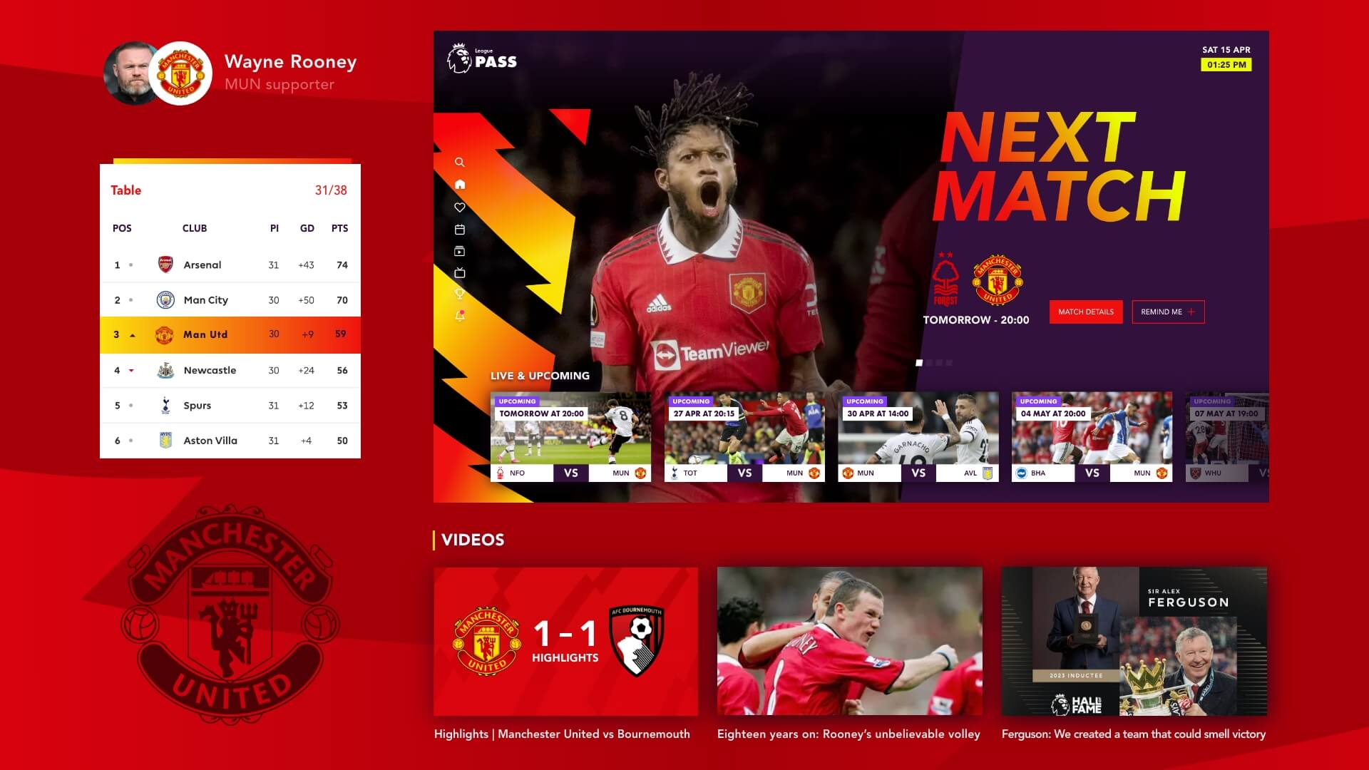 Game-Changing: The Premier League Streaming Platform Concept.